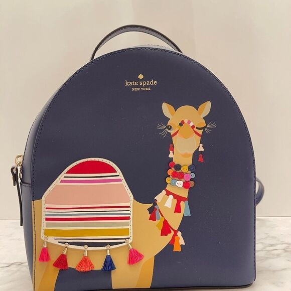 Kate Spade Spice Things Up Camel Sammi Backpack *Brand New* - Picture 2 of 12